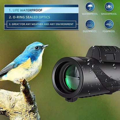 Compact High Definition Spotting Scope - 40x60 Zoom