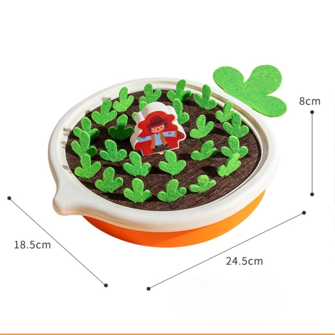 Montessori Carrot Toys With Diverse Colors, Fun Designs, Boost Kids’ Memory, Safe for Ages 3+.