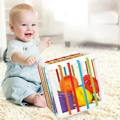 Baby Educational Toy with Soft Blocks and Letter Shapes - Pexav