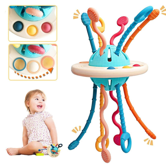 Fun Interactive Baby Toy with Colorful UFO Shape - Pexav