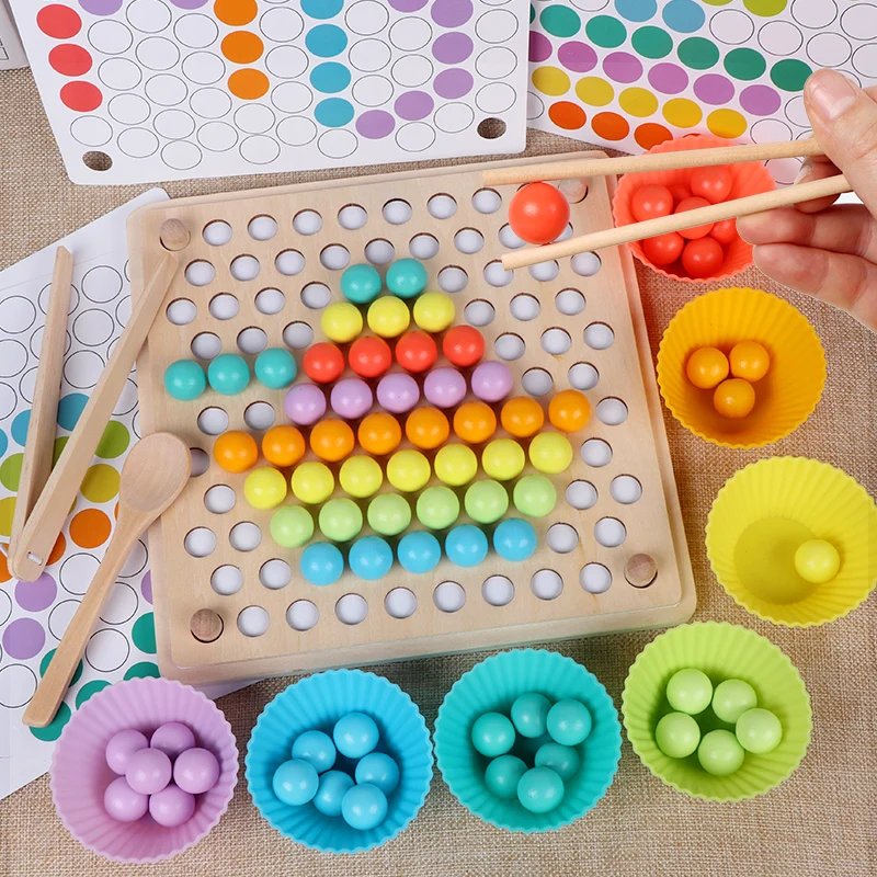 Wooden Bead Toy for Kids Learning and Development - Pexav