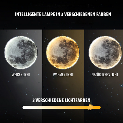 Soft Glow Moon Wall Lamp for Bedroom Decor