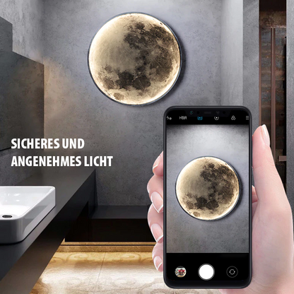 Soft Glow Moon Wall Lamp for Bedroom Decor