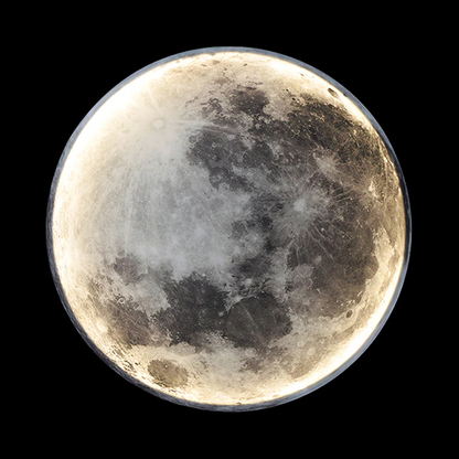 Soft Glow Moon Wall Lamp for Bedroom Decor