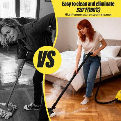 Multi-Purpose Steam Cleaner – Powerful Surface Cleaning Machine with Long Power Cable, Removes Grease & Grime in Kitchen