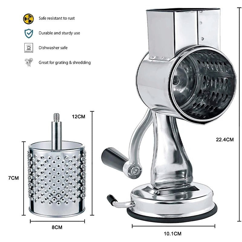 Multi-Function Nut Grinder Slicer with 5 Blades