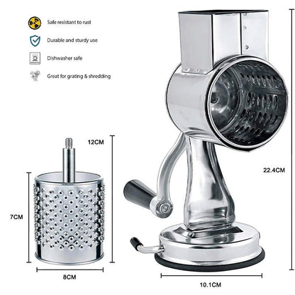 Multi-Function Nut Grinder Slicer with 5 Blades