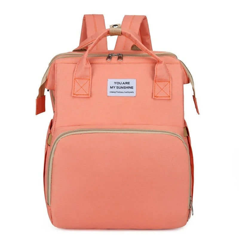 Practical Baby Backpack with Portable Changing Pad