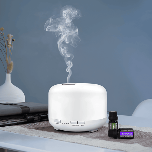 Compact 4-in-1 Aroma Diffuser with Speaker and Nightlight - Pexav