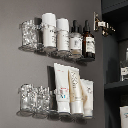 Multifunctional Self-Adhesive Floating Wall Shelf – Transparent, Space-Saving Design for Easy Installation and Versatile Use 4