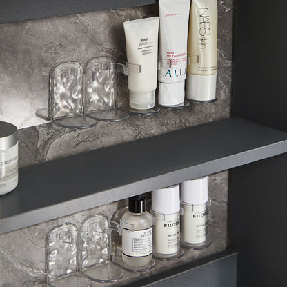Multifunctional Self-Adhesive Floating Wall Shelf – Transparent, Space-Saving Design for Easy Installation and Versatile Use 6