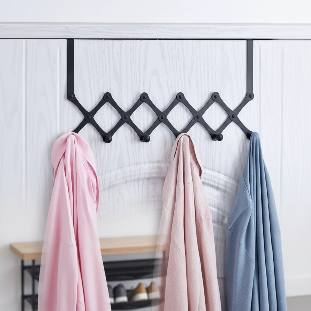 Compact Foldable Wall Hooks - Pexav