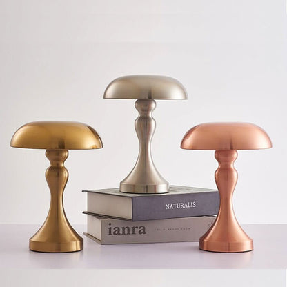 Mushroom-Inspired LED Table Lamp – Compact Bedside Lamp with Warm Light for Cozy Ambiance and Versatile Use 2