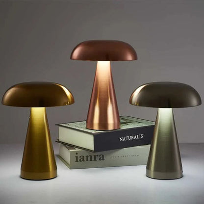 Mushroom-Inspired LED Table Lamp – Compact Bedside Lamp with Warm Light for Cozy Ambiance and Versatile Use 4