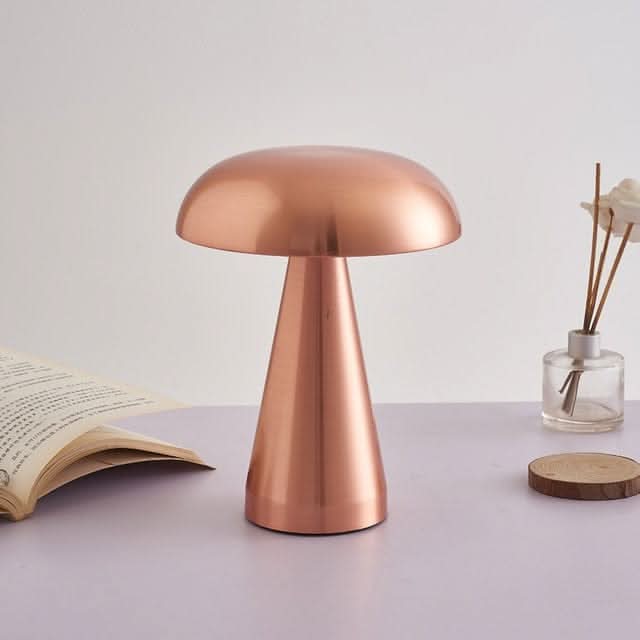 Mushroom-Inspired LED Table Lamp – Compact Bedside Lamp with Warm Light for Cozy Ambiance and Versatile Use 7