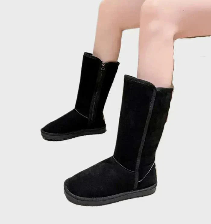 Warm Fuzzy Lined Women's Snow Boots