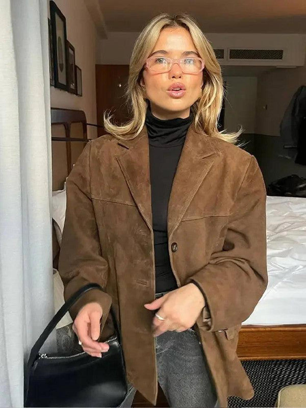 Classic Tan Leather Jacket