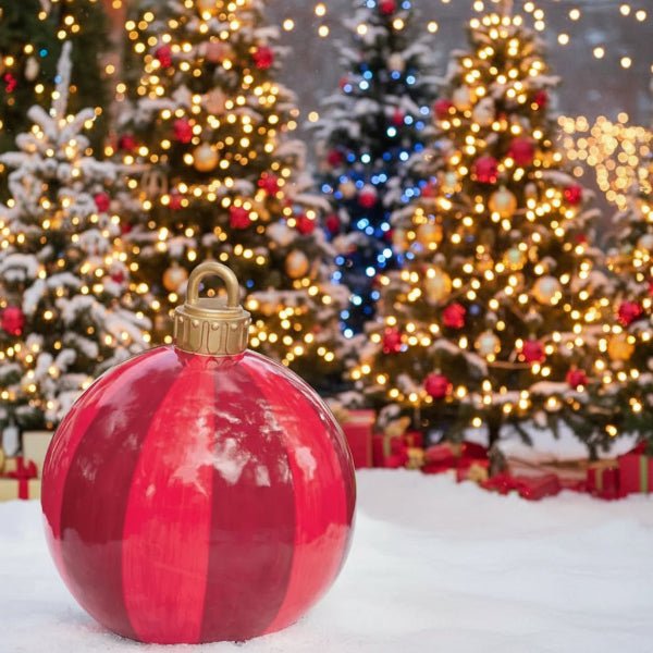 Big Decorative Holiday Christmas Ornaments