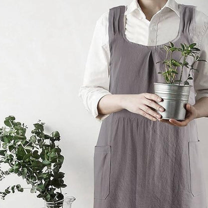 Simple Chic Apron Dress Asian Inspired Design