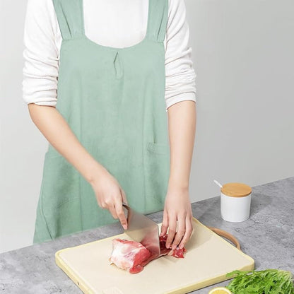 Simple Chic Apron Dress Asian Inspired Design