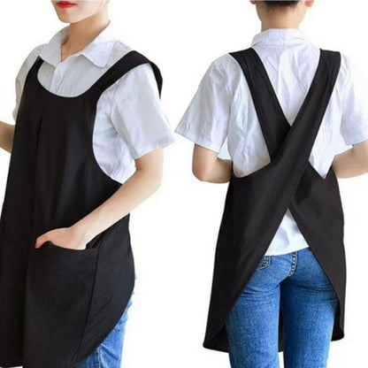 Simple Chic Apron Dress Asian Inspired Design