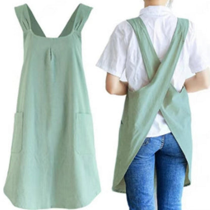 Simple Chic Apron Dress Asian Inspired Design