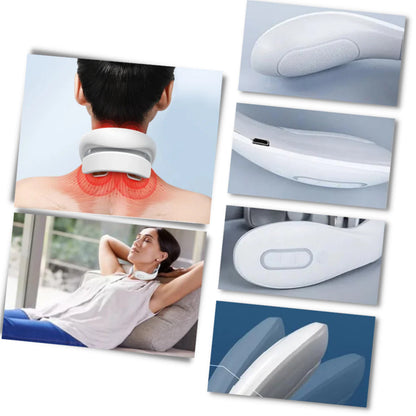 Compact Electronic Massage Therapy Pillow