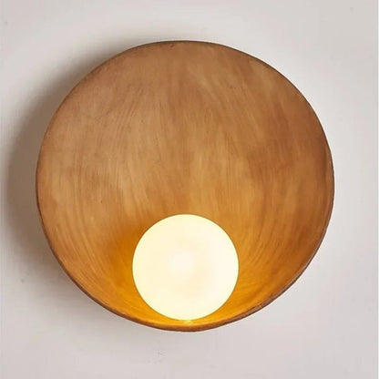 Asian Inspired Coastal Shell Table Lamp