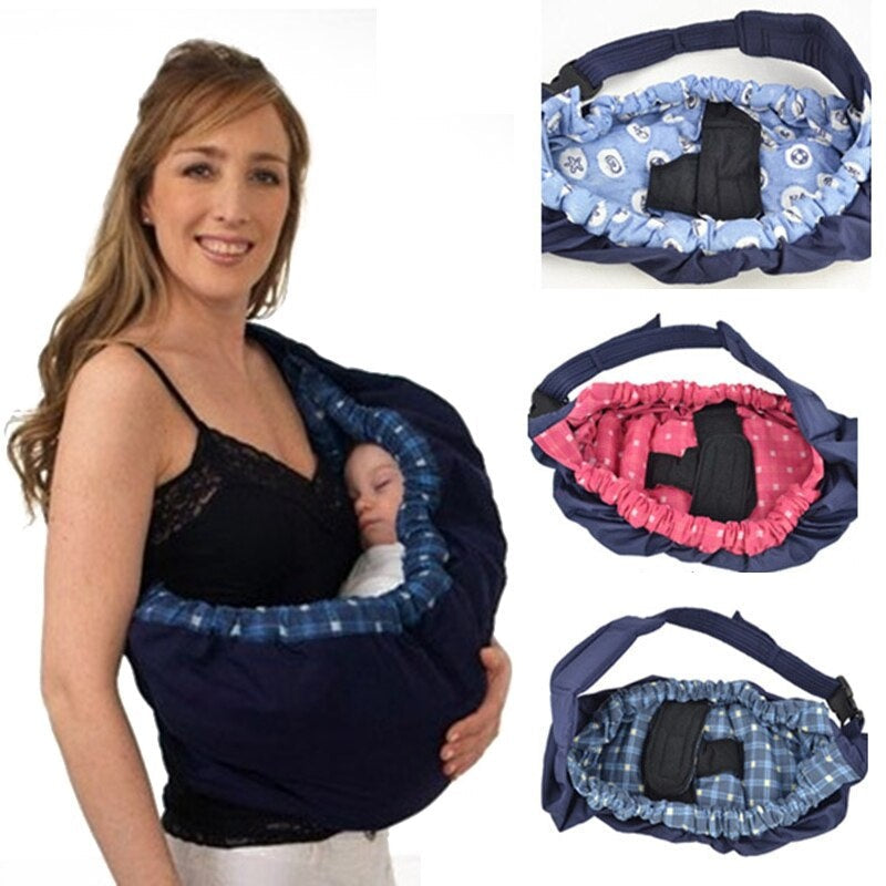 Newborn Baby Sling Wrap Carrier Pouch Pure Cotton