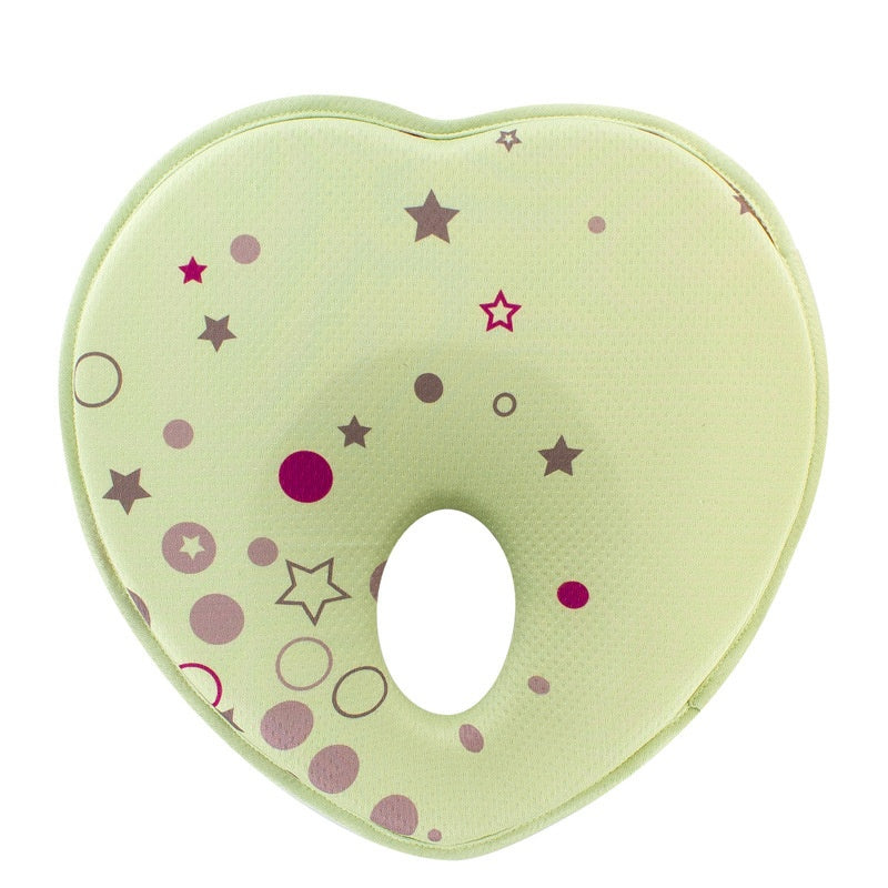 Newborn Infant Anti-Roll Pillow Flat Head Prevention