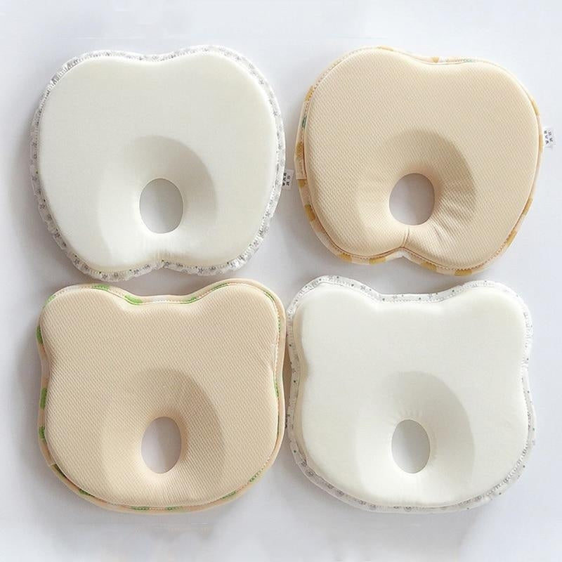 Newborn Infant Anti-Roll Pillow Flat Head Prevention