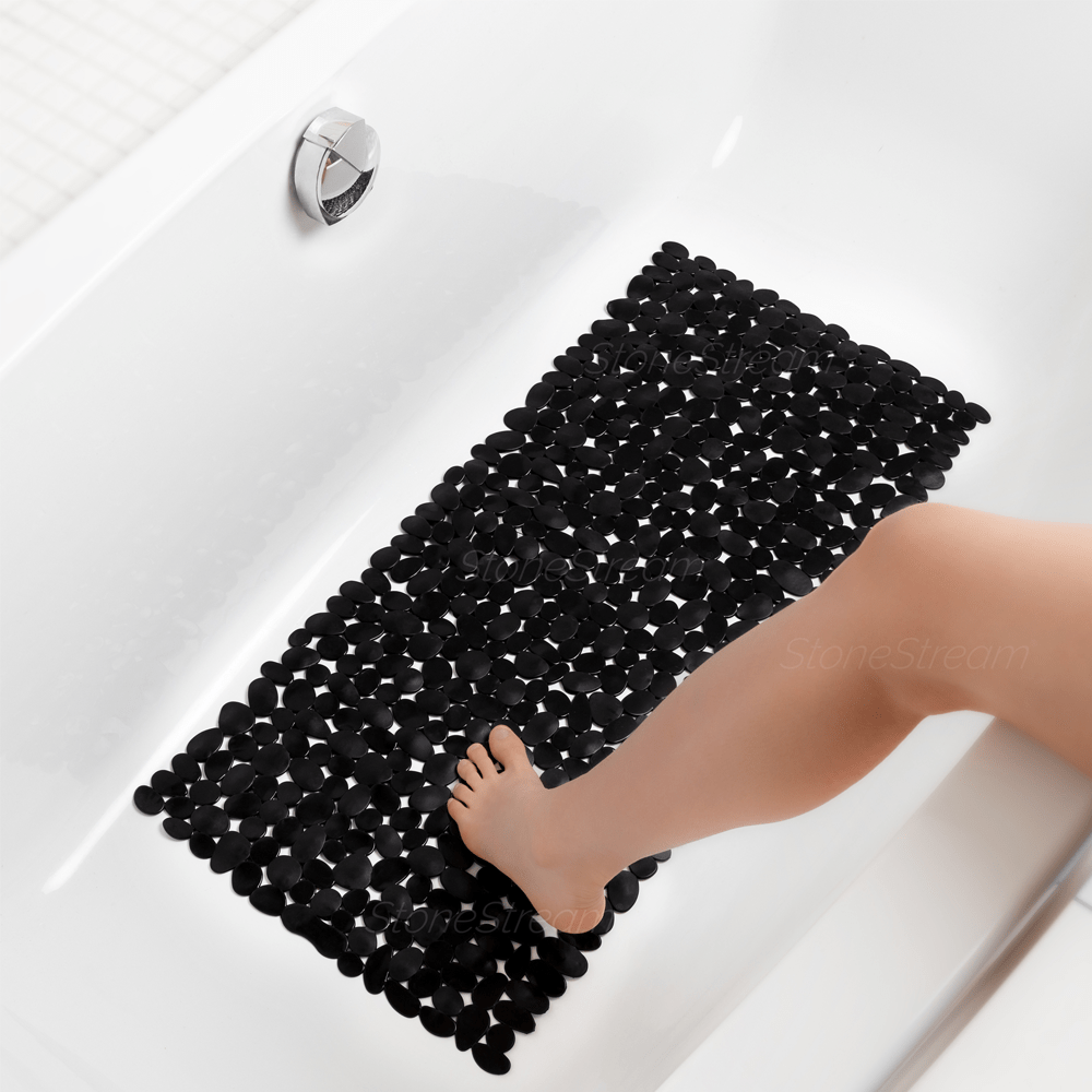 Soft Grip Bathroom Mat – Rubber Anti-Slip Shower Floor Mat - Pexav
