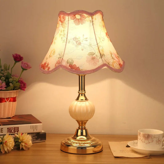 Rustic Wooden Table Lamp Classic Traditional Style Lighting - Pexav