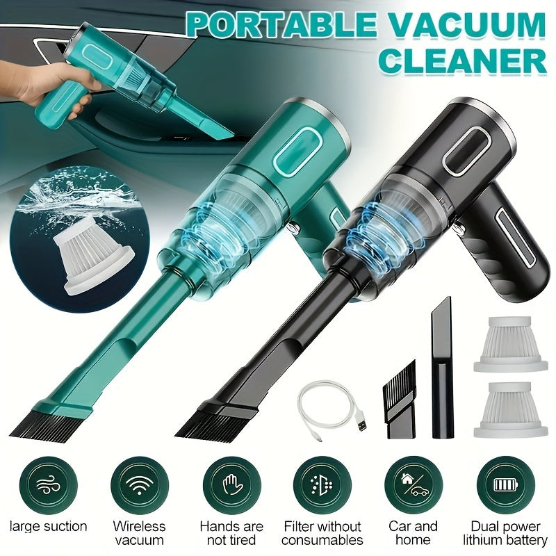 Compact Cordless Car and Home Vacuum Cleaner