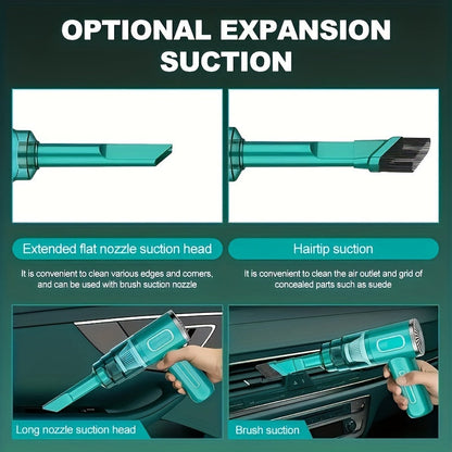 Compact Cordless Car and Home Vacuum Cleaner