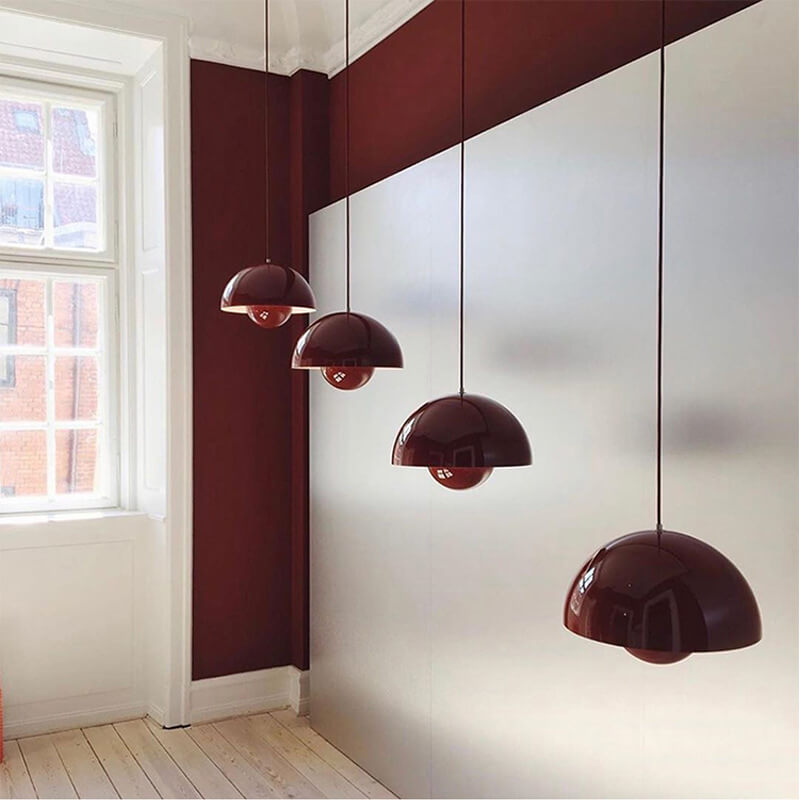 Simple Round Hanging Lamp