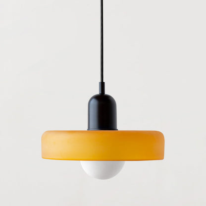 Stylish Glass Pendant Light Colorful Hanging Ceiling Lamp