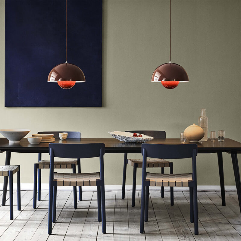 Simple Round Hanging Lamp