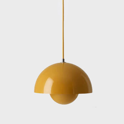 Simple Round Hanging Lamp