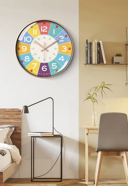 Quiet Children's Wall Clock