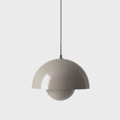 Simple Round Hanging Lamp