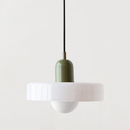 Stylish Glass Pendant Light Colorful Hanging Ceiling Lamp