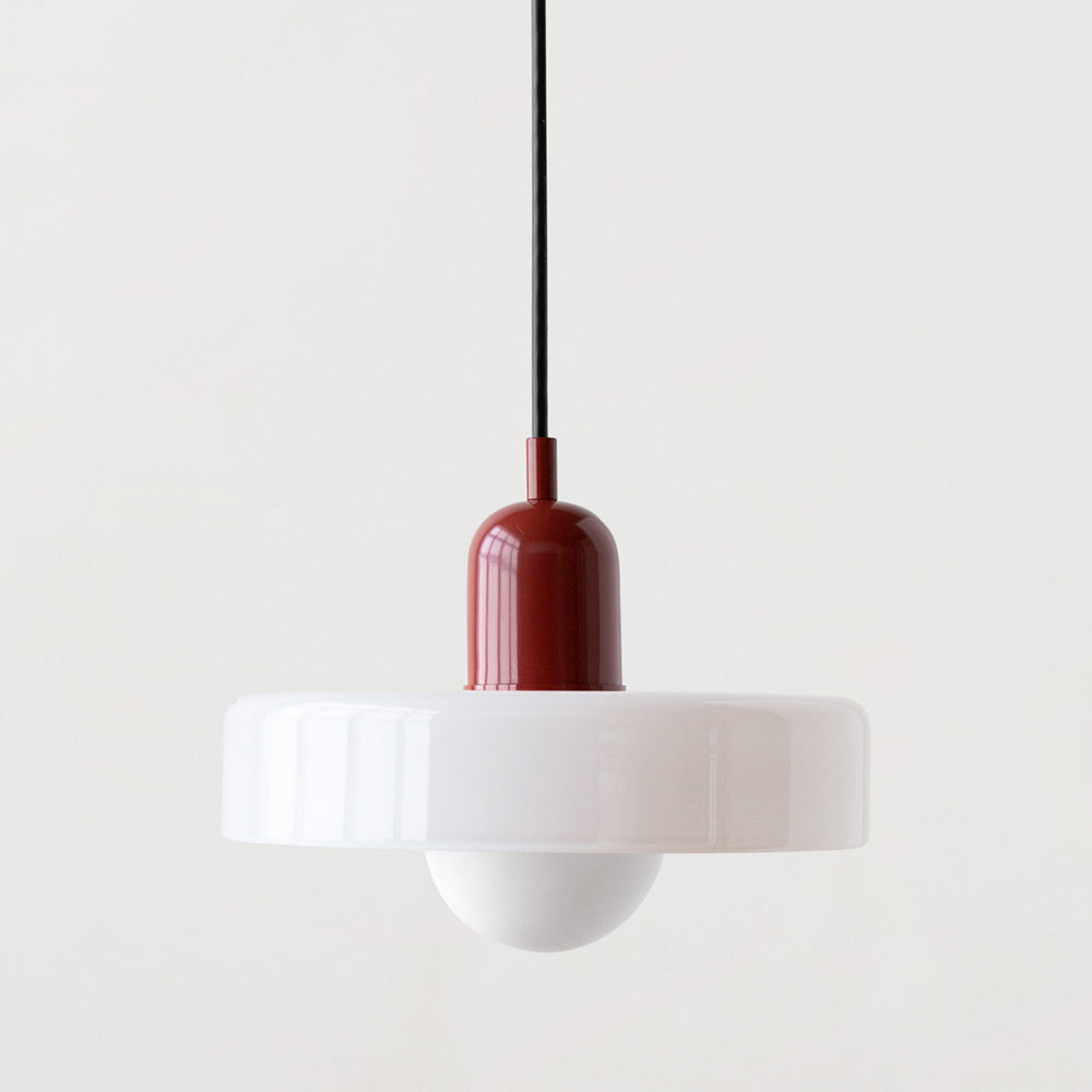 Stylish Glass Pendant Light Colorful Hanging Ceiling Lamp