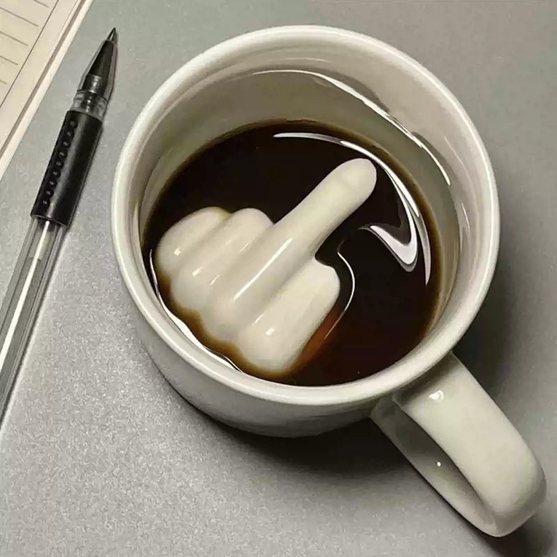Funny Gesture Coffee Mug - Pexav