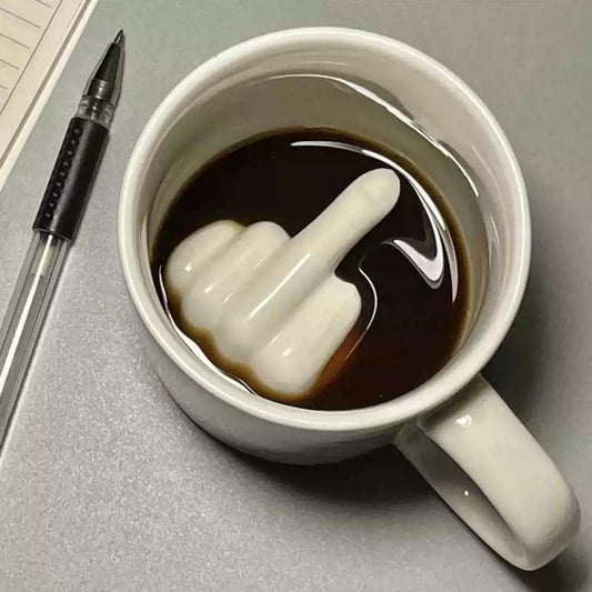 Funny Gesture Coffee Mug - Pexav