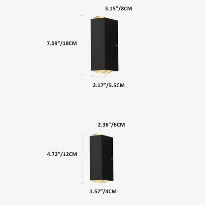 Durable Weatherproof Exterior LED Wall Lamp
