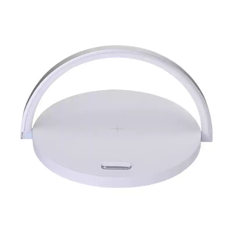 Compact Dual Wireless Charger Table Lamp