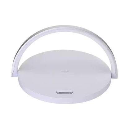 Compact Dual Wireless Charger Table Lamp