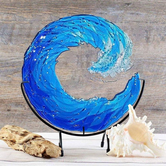 Colorful Sea Glass Art Decor - Pexav