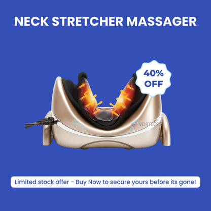 Compact Electric Neck Massager for Pain Relief